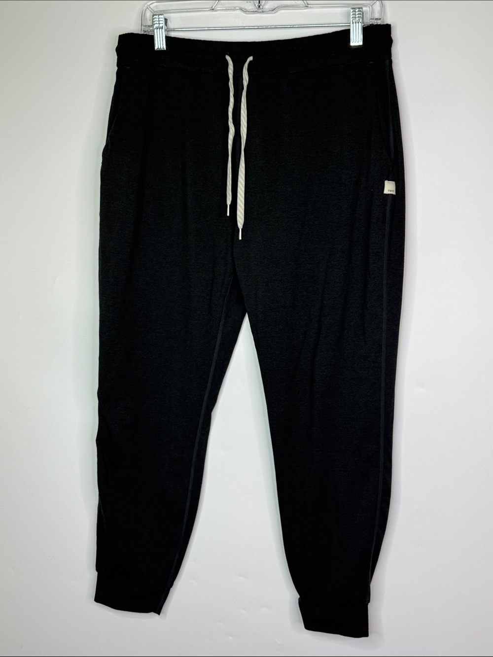 Vuori Black Stretch Waist Jogger Pants Size Large